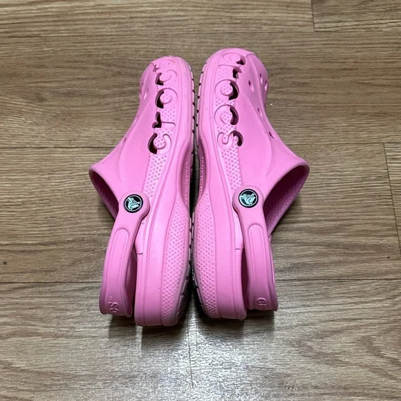 CROCS Pink Sandals Clogs - Picture 5 of 12